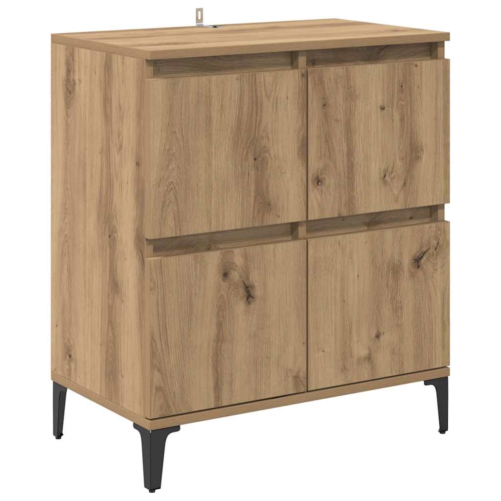 Skap 3 pcs Artisan Eik 60 x 35 x 70 cm Konstruert tre