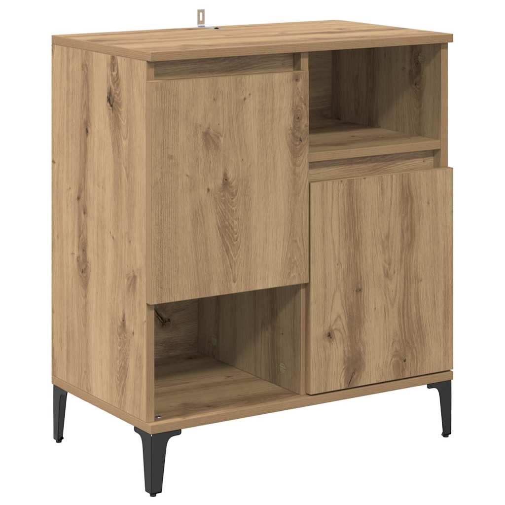 Skap 2 pcs Artisan Eik 60 x 35 x 70 cm Konstruert tre