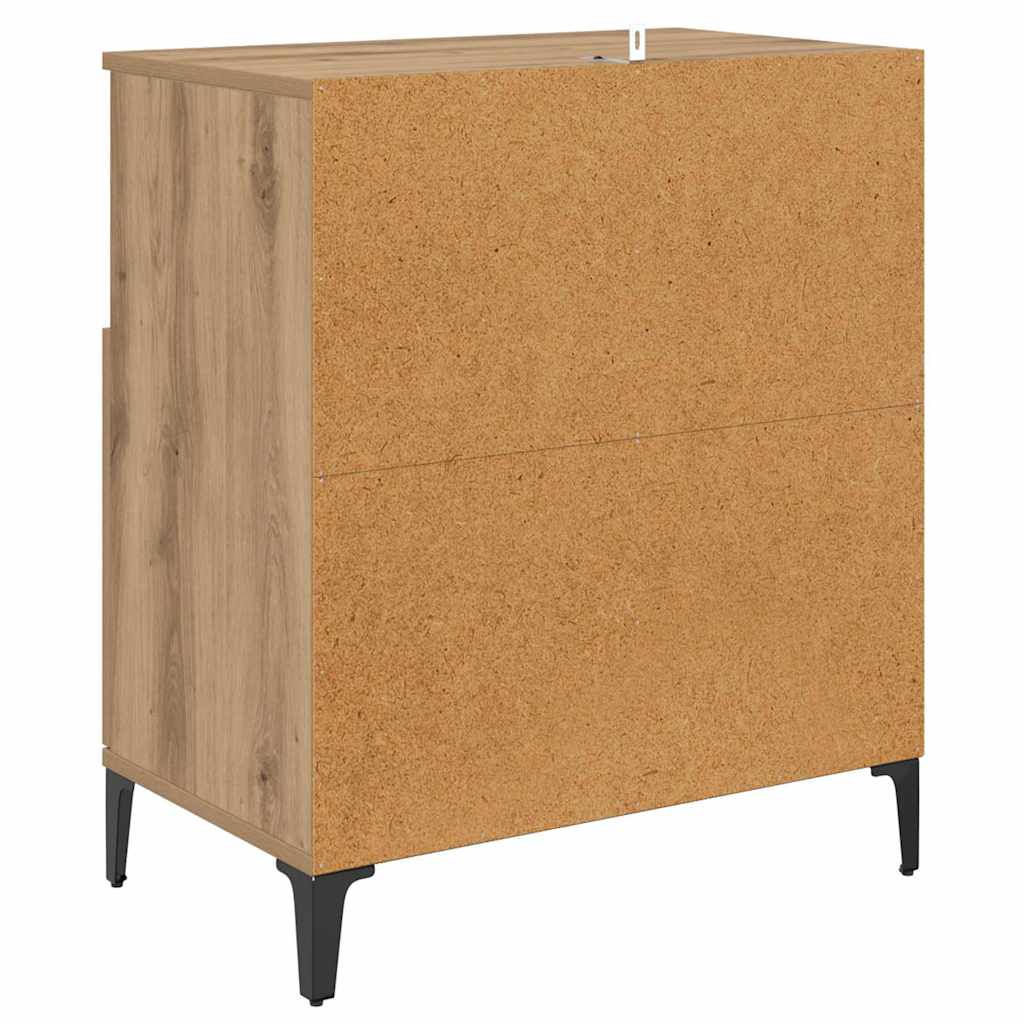 Skap 2 pcs Artisan Eik 60 x 35 x 70 cm Konstruert tre