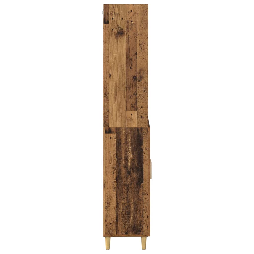 Høyskap Gamle tre 69,5 x 32,5 x 180 cm Konstruert tre