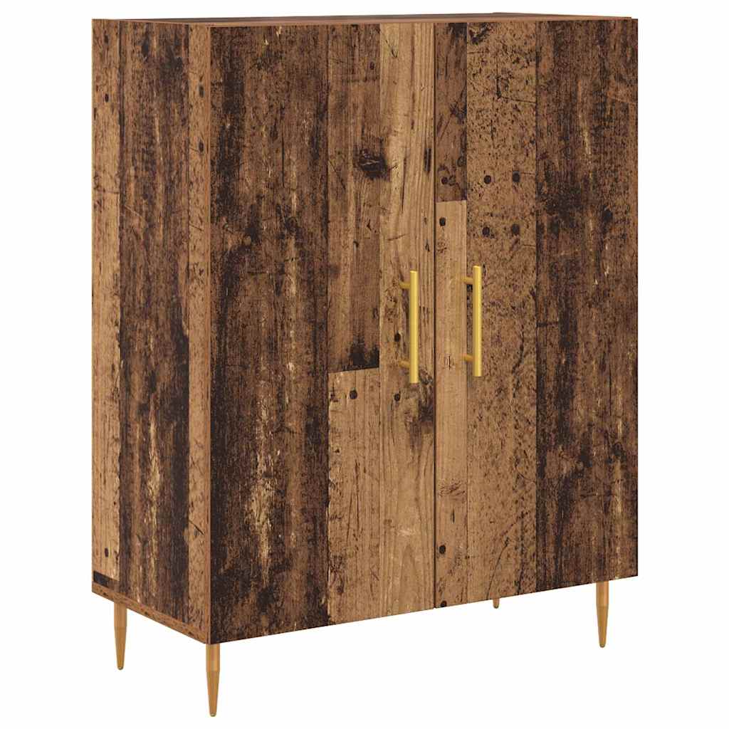 Høyskap Gamle tre 69,5 x 34 x 180 cm Konstruert tre