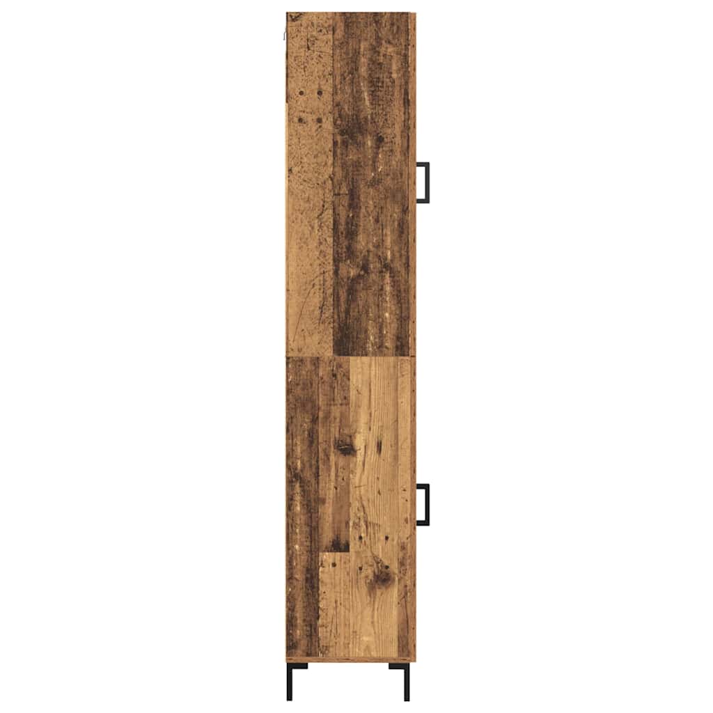 Høyskap Gamle tre 34,5 x 34 x 180 cm Konstruert tre