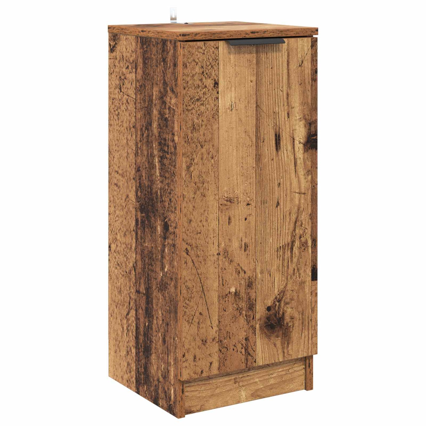 Serviesskap med skuff 3 pcs Gamle tre Konstruert tre
