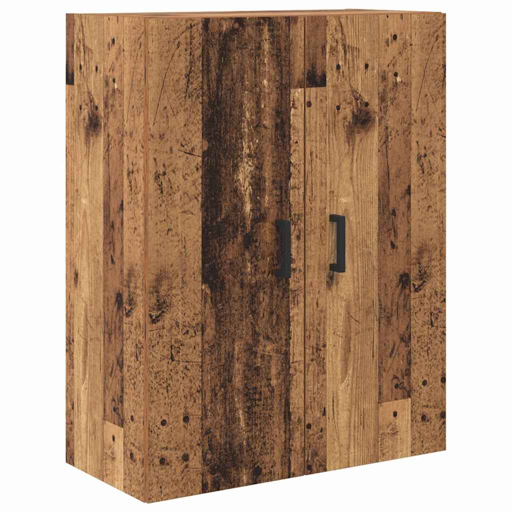 Høyskap Veggmontert Gamle tre 69,5 x 34 x 180 cm Konstruert tre