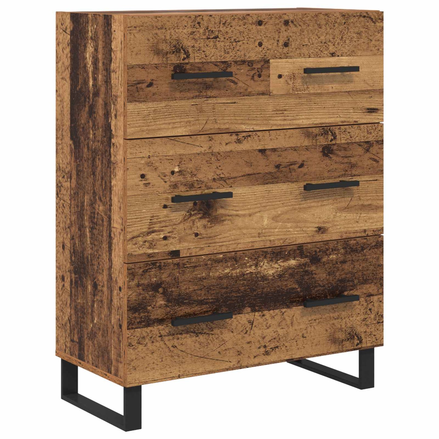 Høyskap Gammelt tre 69,5 x 34 x 180 cm Konstruert tre