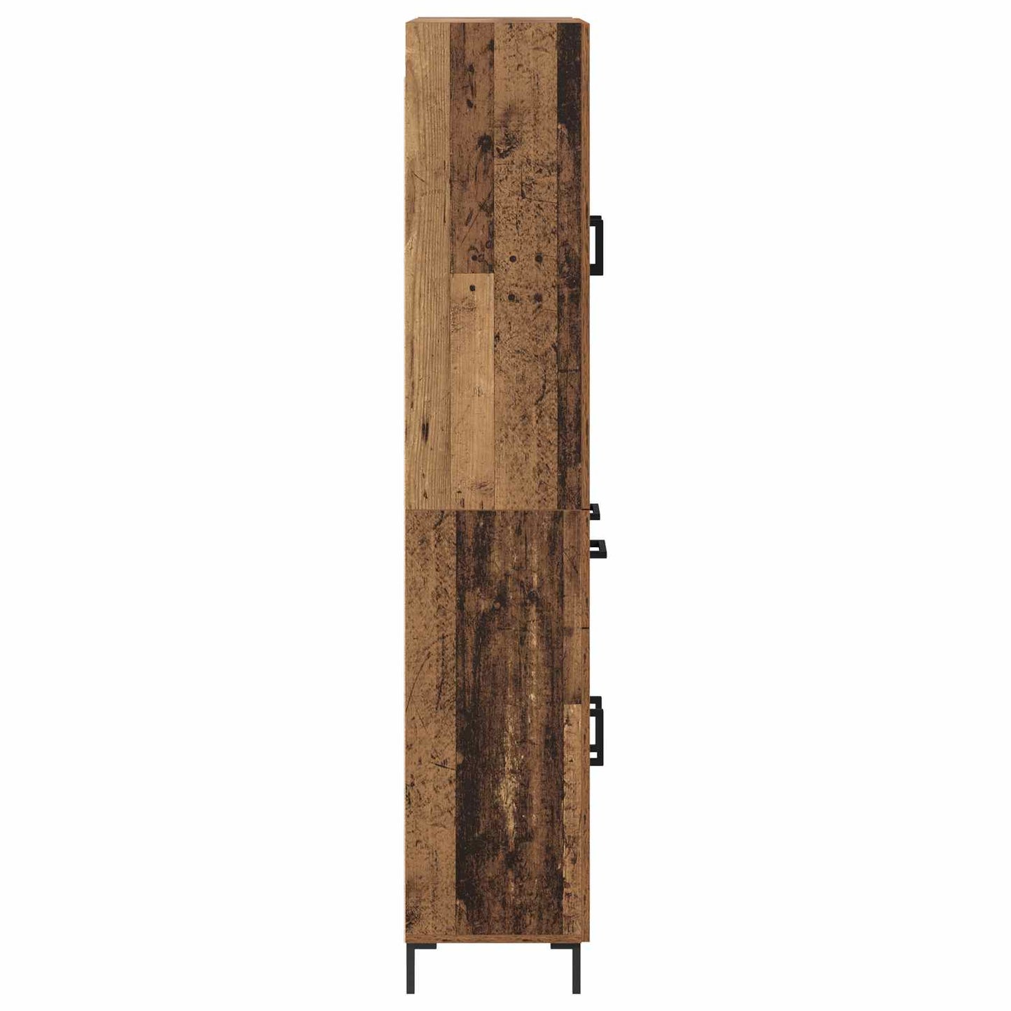 Høyskap Veggmontert Gamle tre 69,5 x 34 x 180 cm Konstruert tre