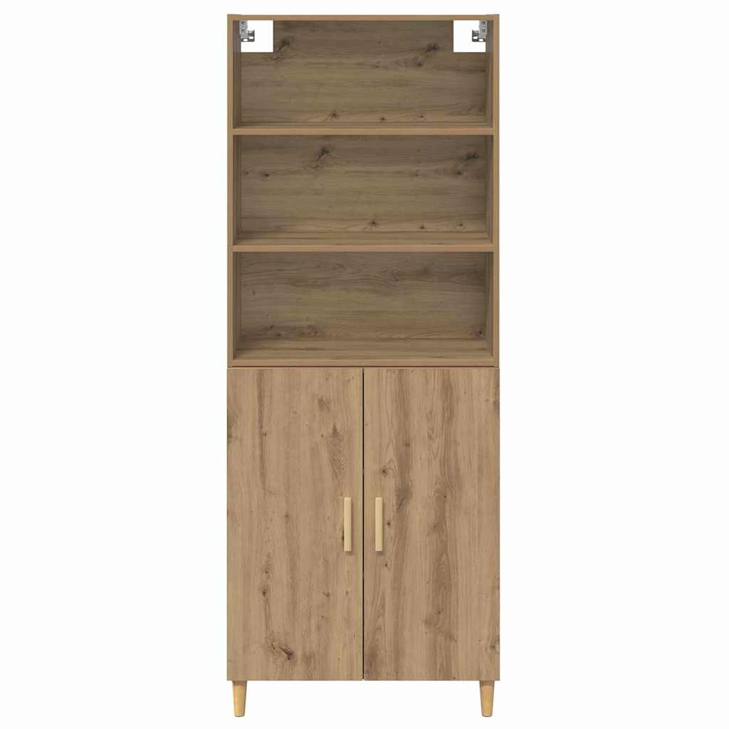 Høyskap Artisan Eik 69,5 x 32,5 x 180 cm Konstruert tre