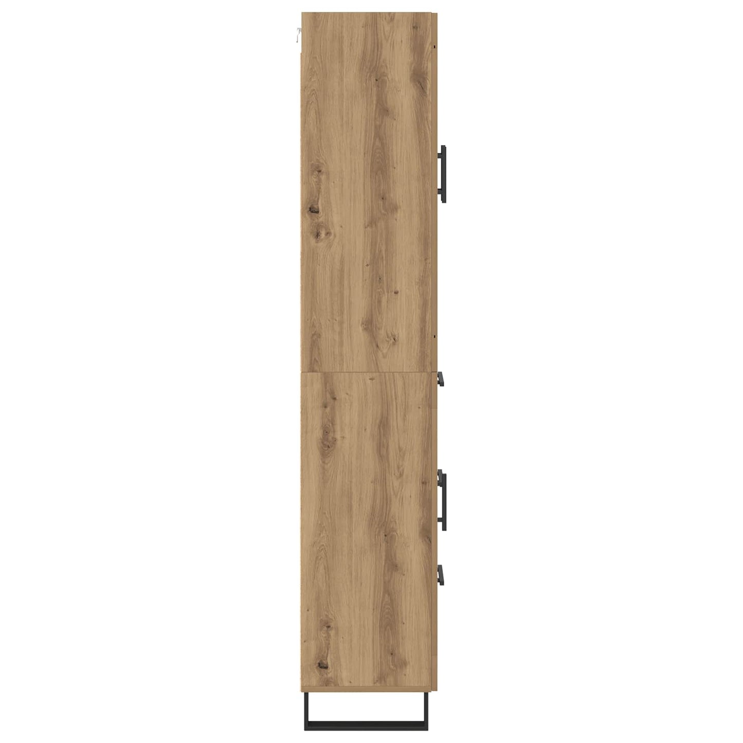 Høyskap med skuff Artisan Eik 69,5 x 34 x 180 cm Konstruert tre