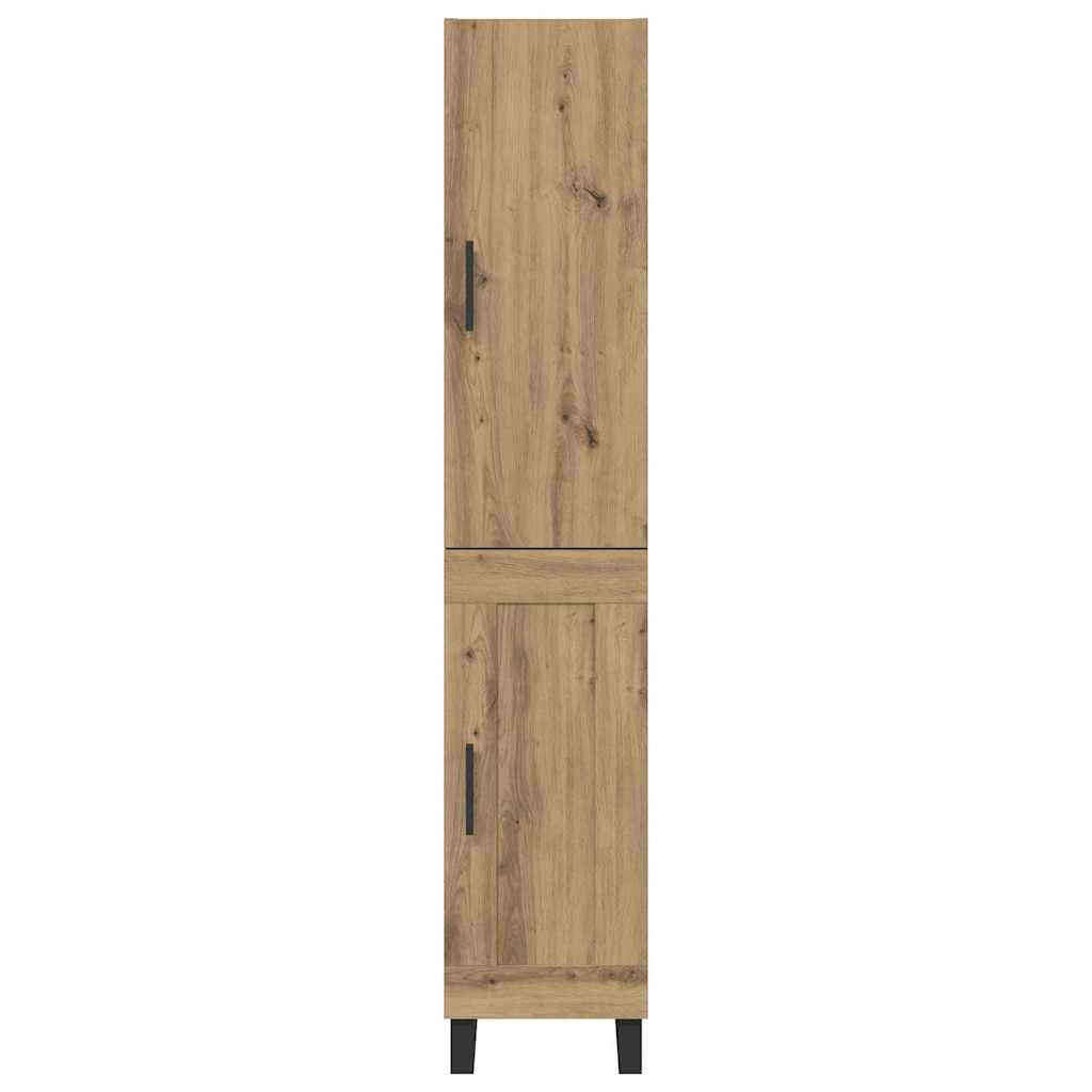 Høyskap Artisan Eik 34,5 x 34 x 180 cm Konstruert tre