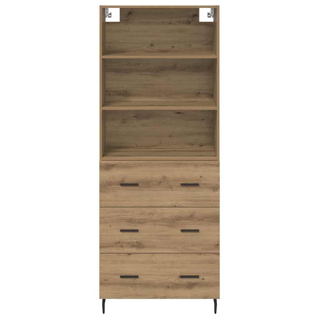 Høyskap 2 pcs Artisan Eik 69,5 x 32,5 x 180 cm Konstruert tre