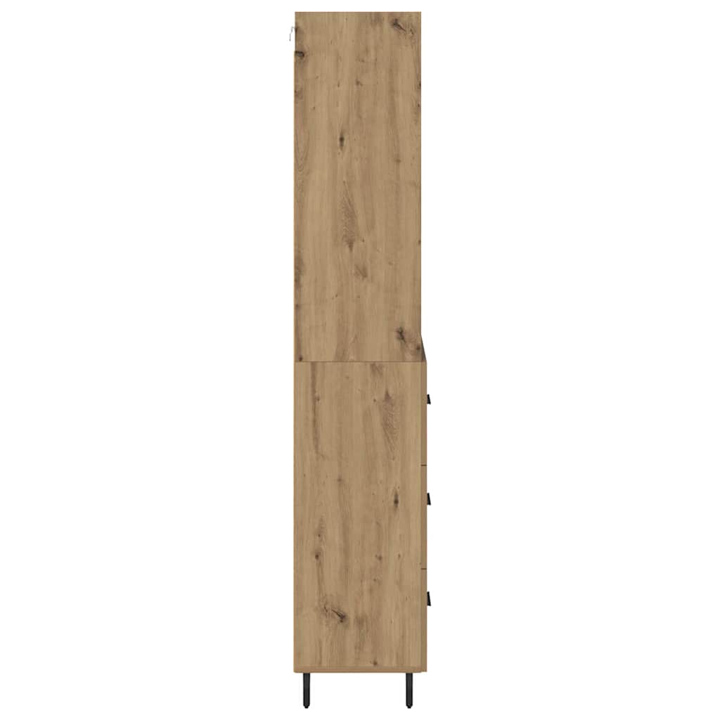 Høyskap 2 pcs Artisan Eik 69,5 x 32,5 x 180 cm Konstruert tre
