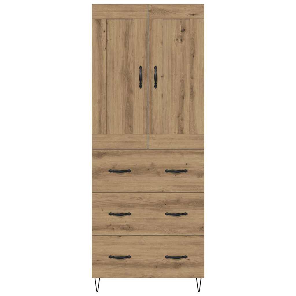 Høyskap Artisan Eik 69,5 x 34 x 180 cm Konstruert tre