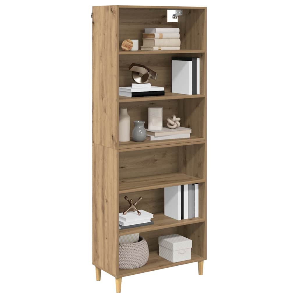 Høyskap Artisan Eik 69,5 x 32,5 x 180 cm Konstruert tre
