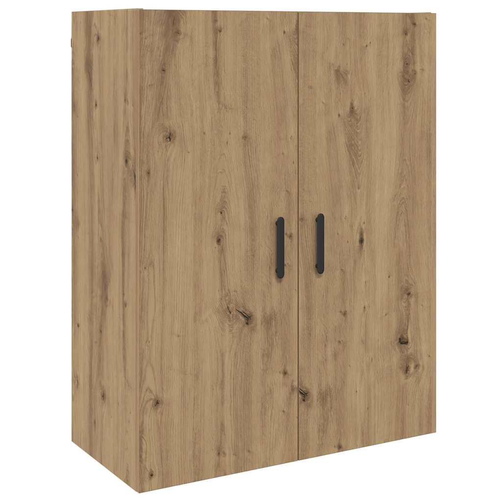 Høyskap med skuff Artisan Eik 69,5 x 34 x 180 cm Konstruert tre