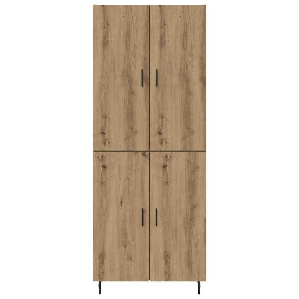Høyskap 2 pcs Artisan Eik 69,5 x 34 x 180 cm Konstruert tre