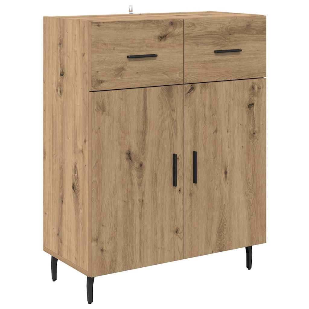 Høyskap 2 pcs Artisan Eik 69,5 x 32,5 x 180 cm Konstruert tre