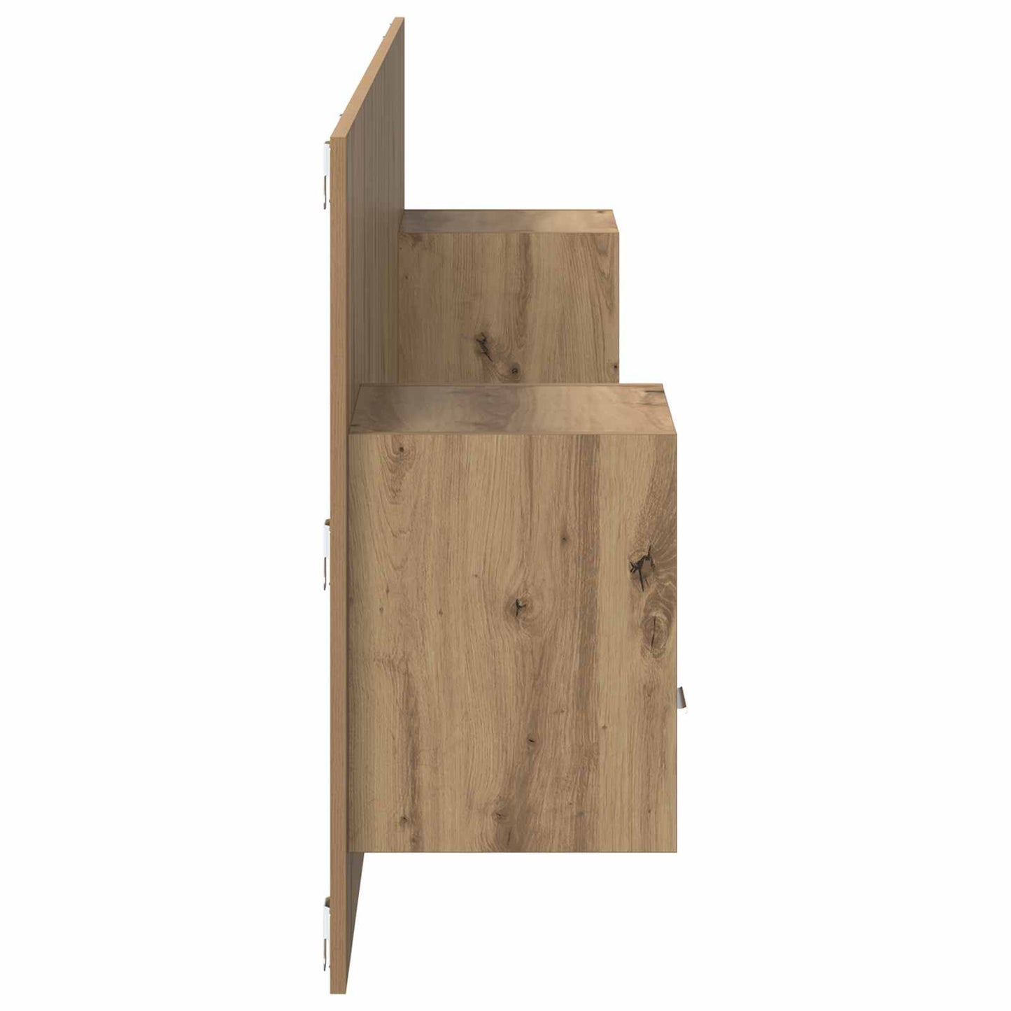 Hodegjerde Med Skap 3 stk. Artisan Eik Konstruert tre