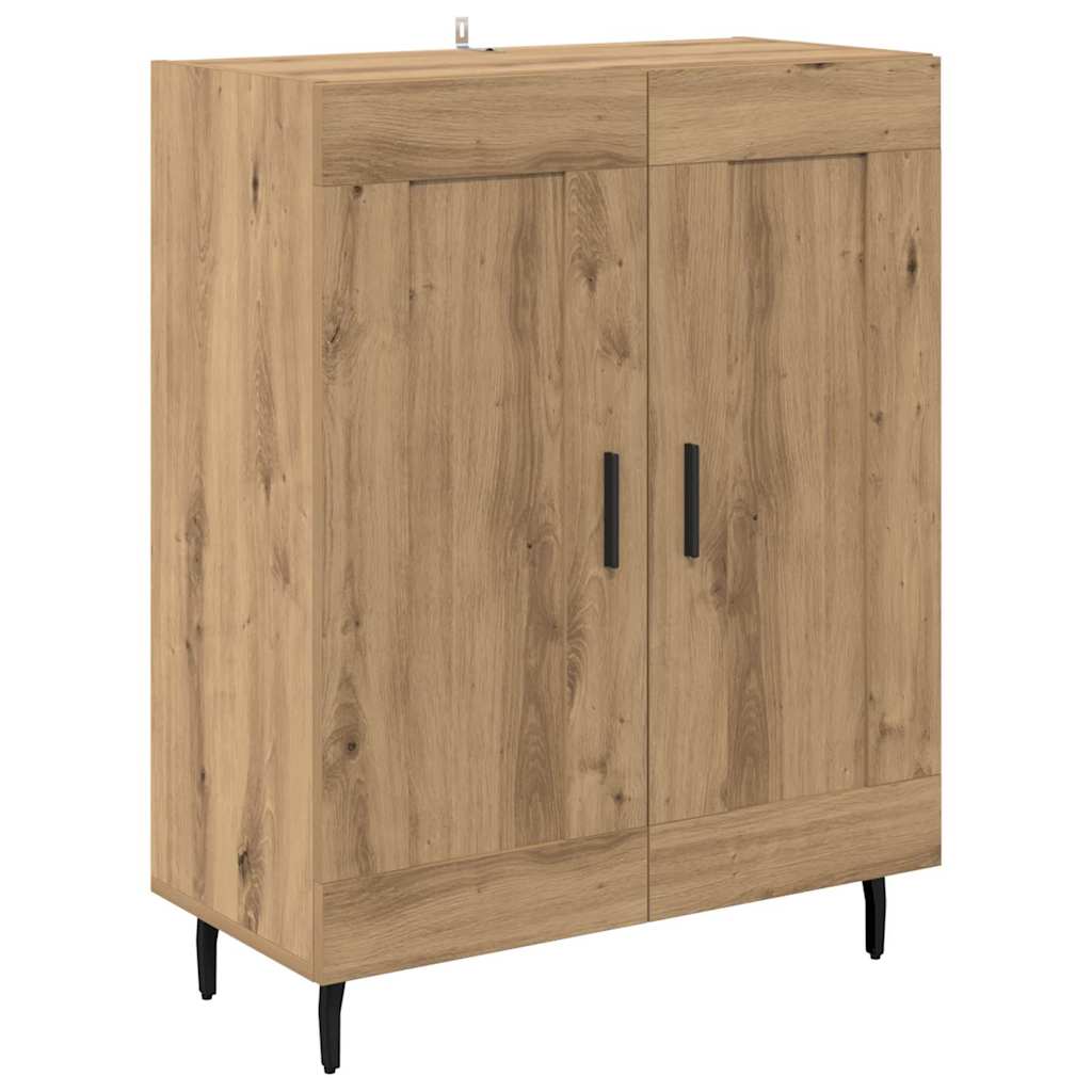 Høyskap 2 pcs Artisan Eik 69,5 x 34 x 180 cm Konstruert tre
