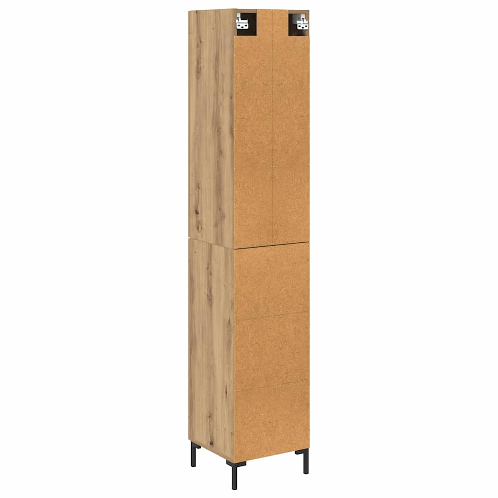 Høyskap Artisan Eik 34,5 x 34 x 180 cm Konstruert tre