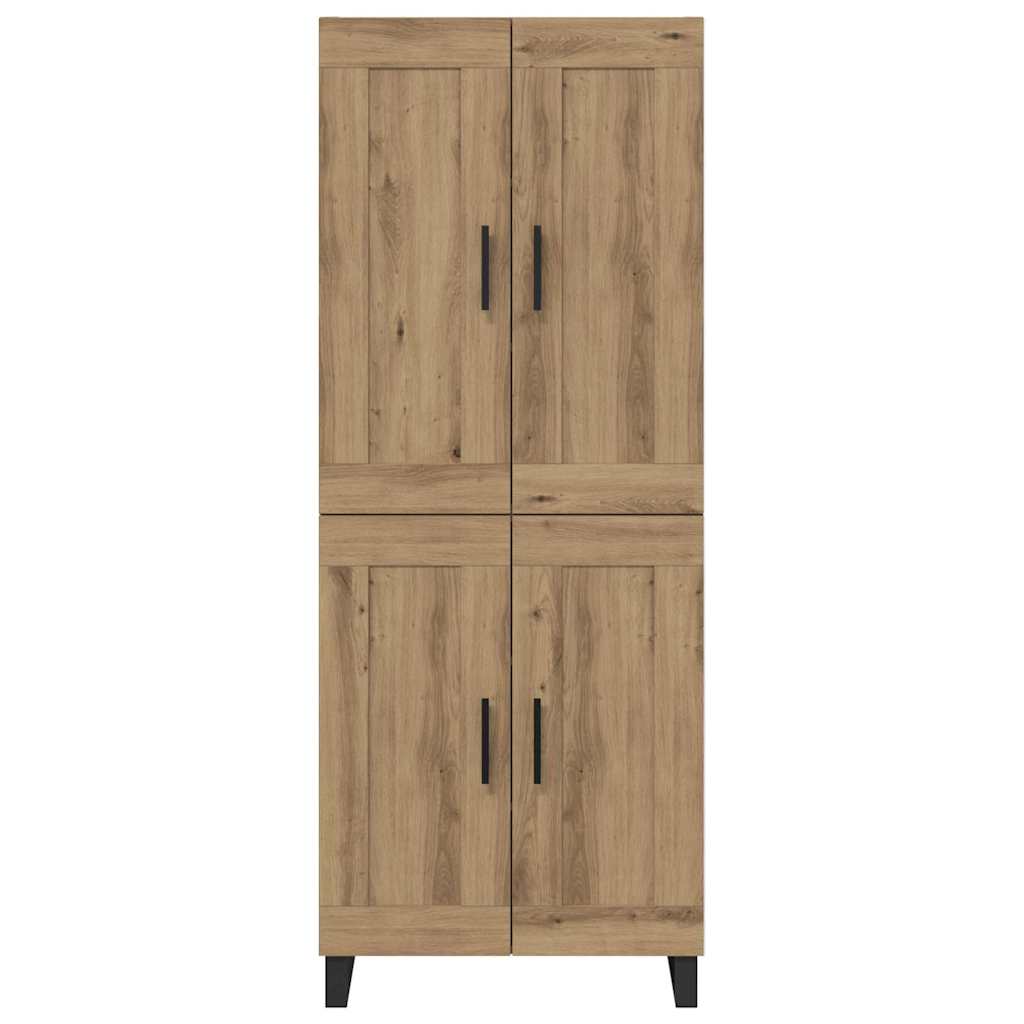 Høyskap Artisan Eik 69,5 x 34 x 180 cm Konstruert tre