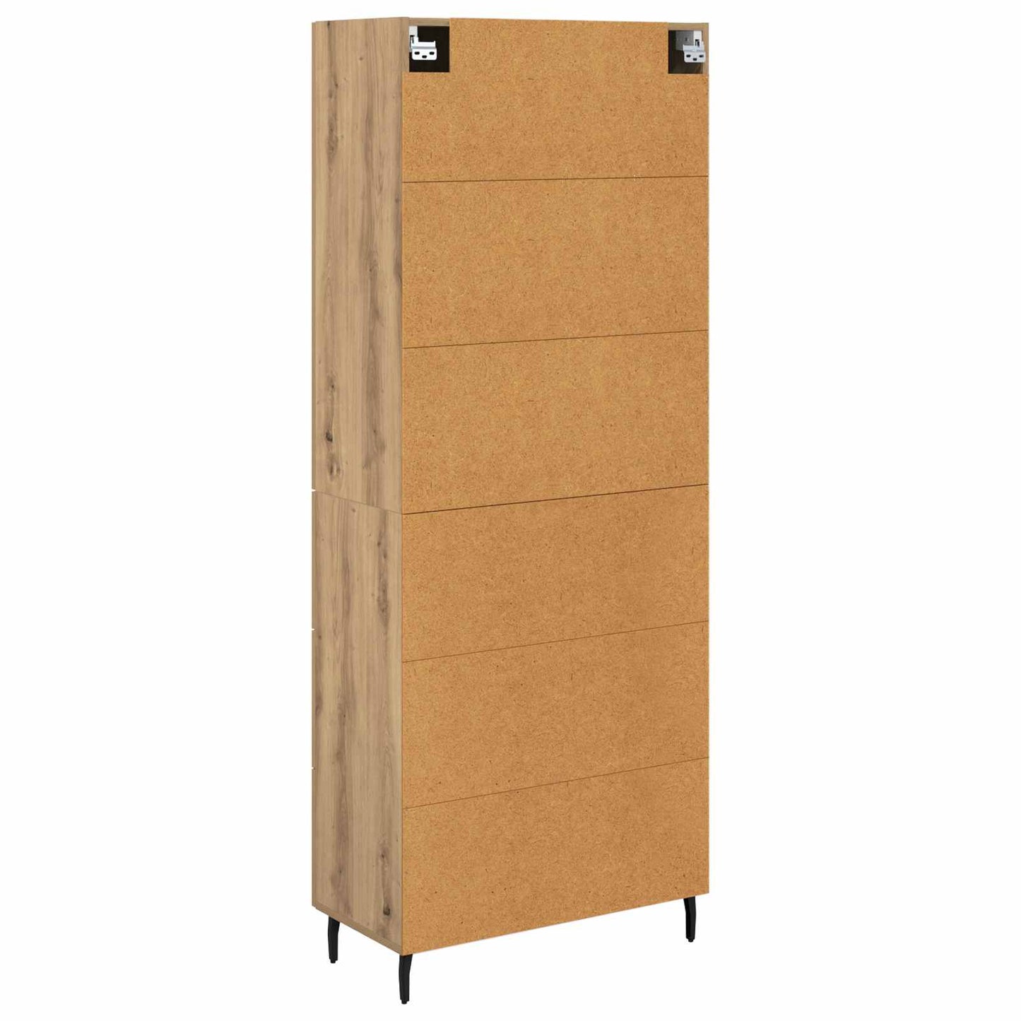 Høyskap 2 pcs Artisan Eik 69,5 x 34 x 180 cm Konstruert tre