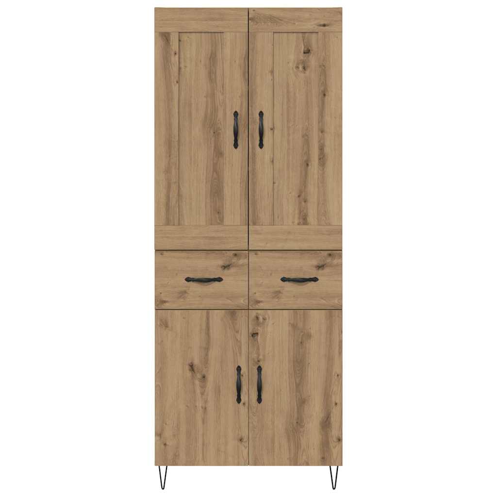 Høyskap Artisan Eik 69,5 x 34 x 180 cm Konstruert tre