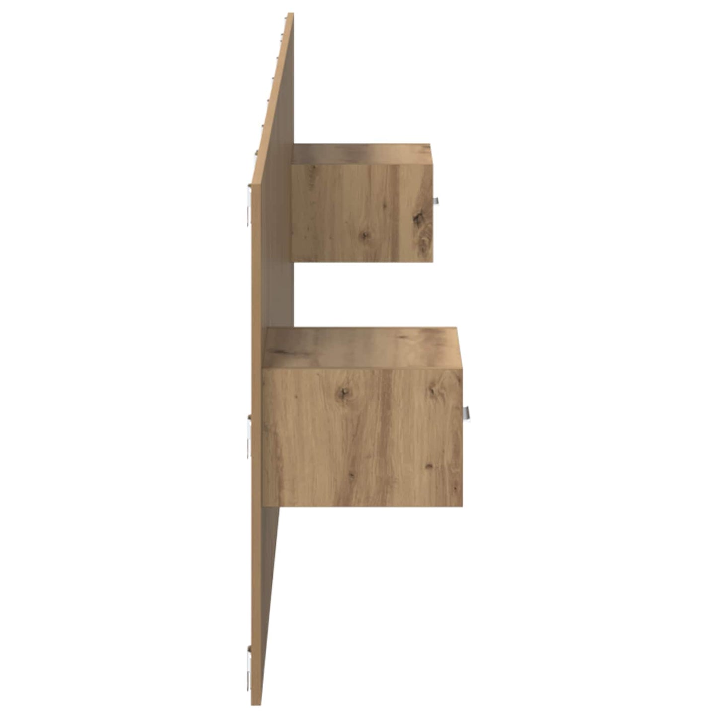 Hodegjerde Med Skap med skuff 3 pcs Artisan Eik Konstruert tre
