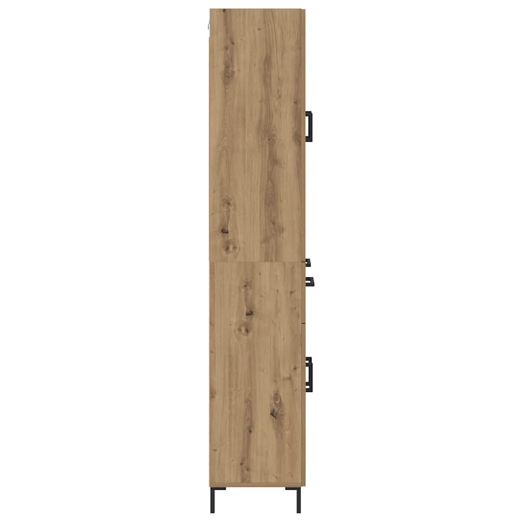 Høyskap 2 stk. Artisan Eik 69,5 x 34 x 180 cm Konstruert tre