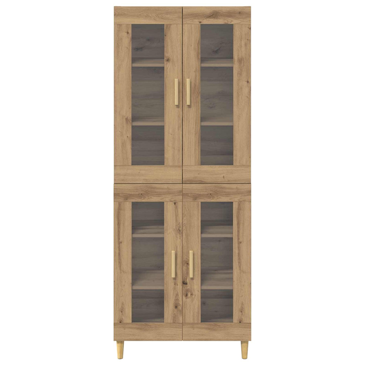 Høyskap Artisan Eik 69,5 x 34 x 180 cm Konstruert tre