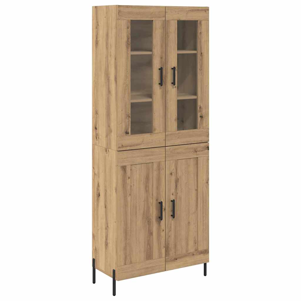 Høyskap Artisan Eik 69,5 x 34 x 180 cm Konstruert tre