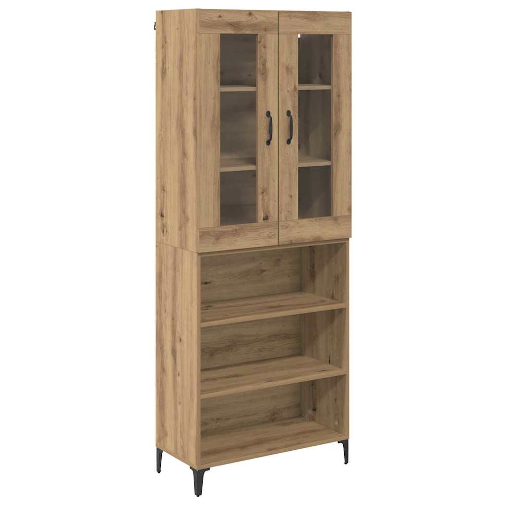 Høyskap Artisan Eik 69,5 x 34 x 180 cm Konstruert tre