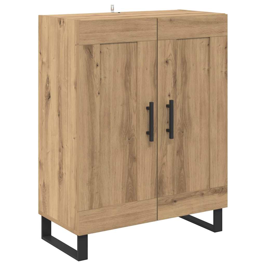 Høyskap 2 pcs Artisan Eik Konstruert tre