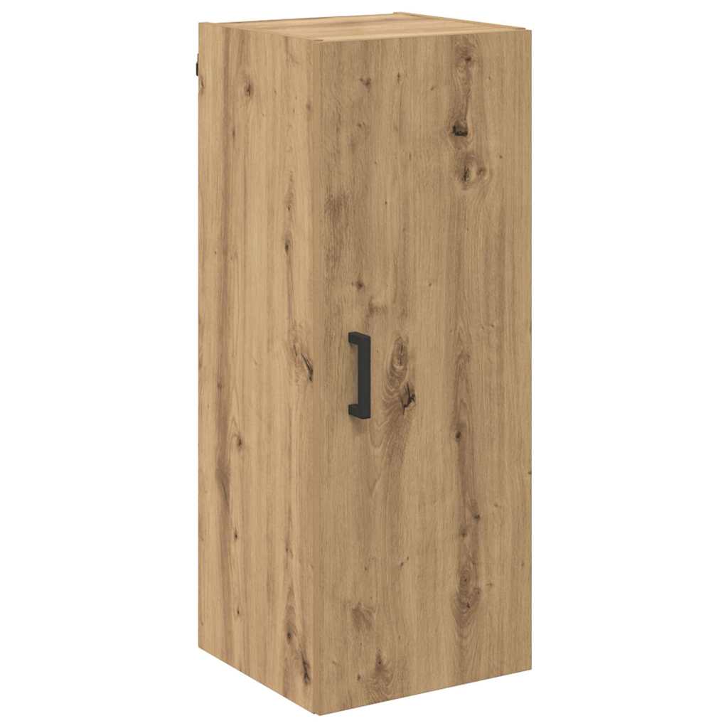 Høyskap med skuff Artisan Eik 69,5 x 34 x 180 cm Konstruert tre