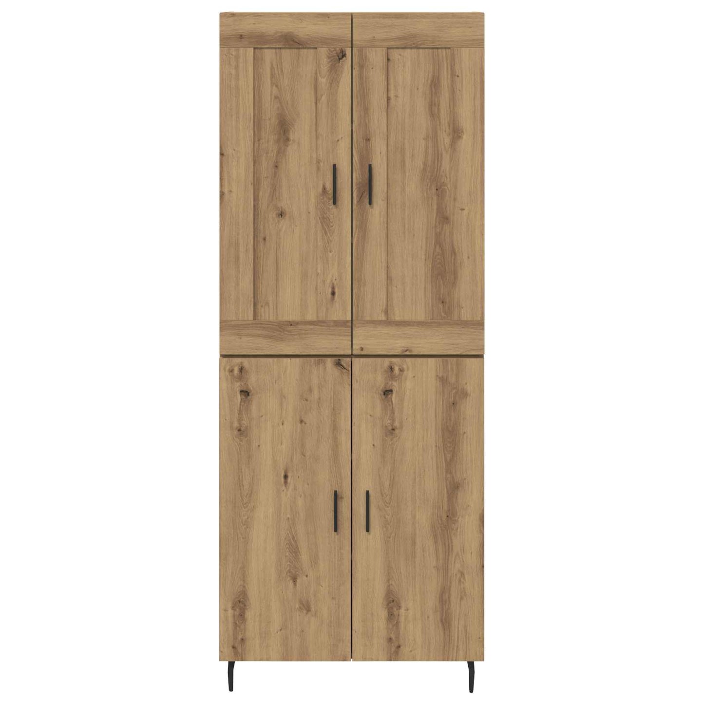 Høyskap 2 pcs Artisan Eik 69,5 x 34 x 180 cm Konstruert tre
