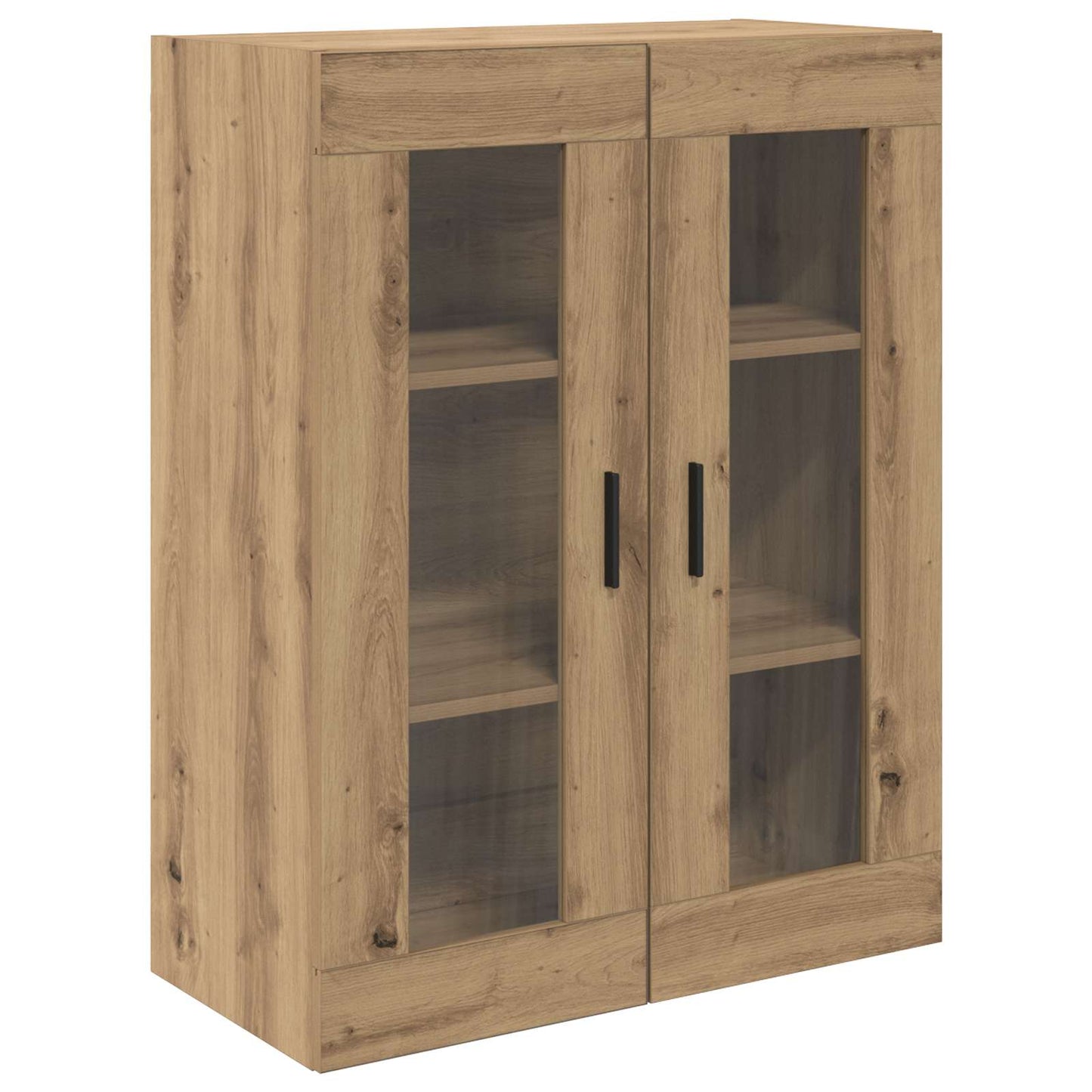 Høyskap 2 pcs Artisan Eik Konstruert tre