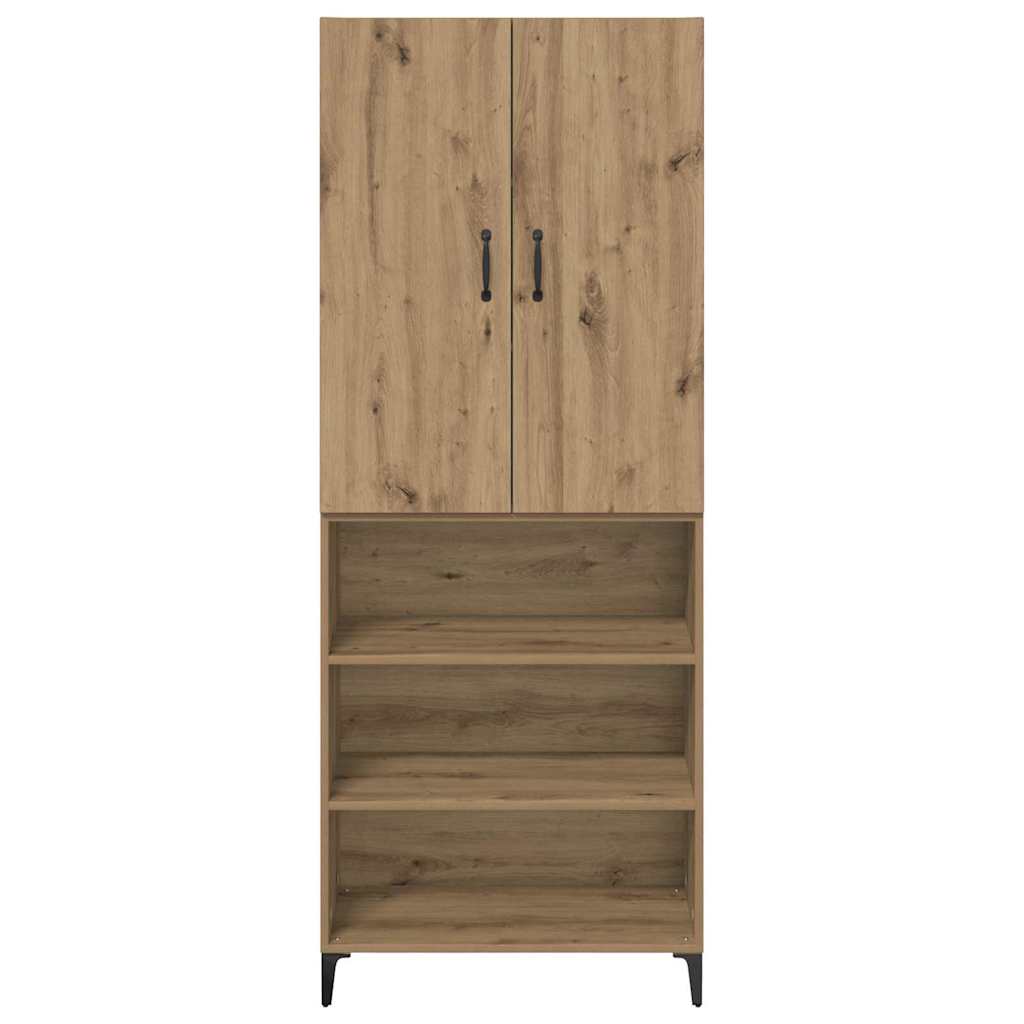 Høyskap Artisan Eik 69,5 x 34 x 180 cm Konstruert tre