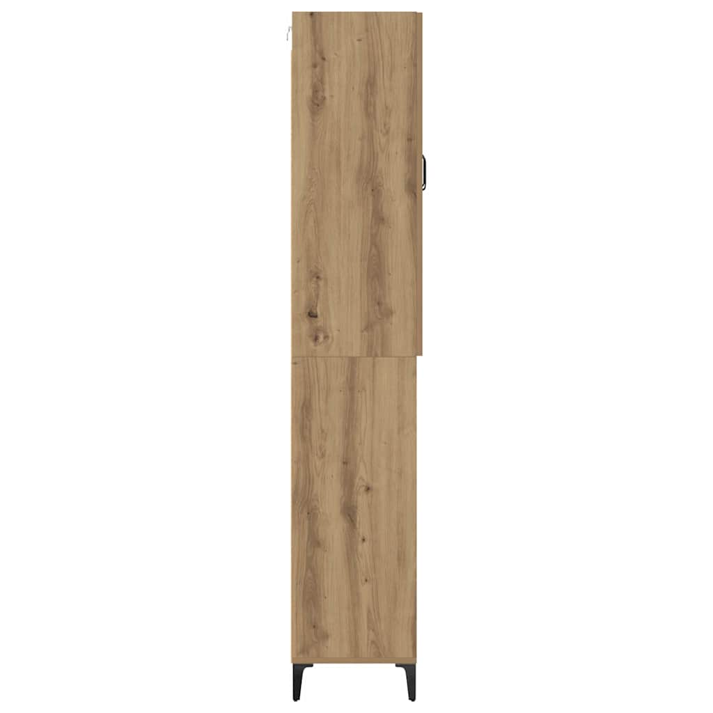 Høyskap Artisan Eik 69,5 x 34 x 180 cm Konstruert tre