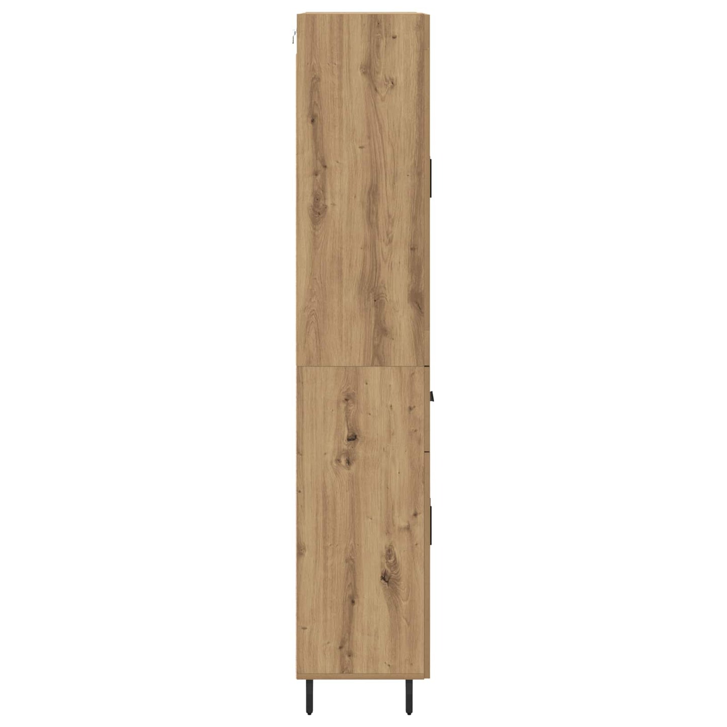 Høyskap 2 pcs Artisan Eik 69,5 x 34 x 180 cm Konstruert tre
