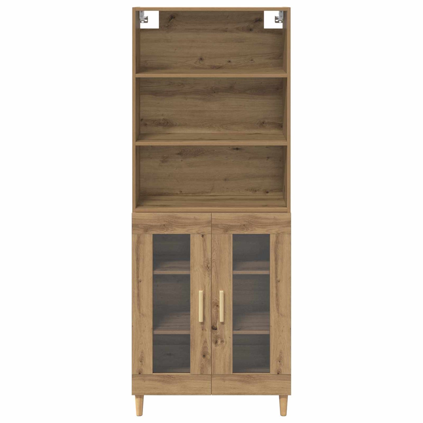 Høyskap Artisan Eik 69,5 x 32,5 x 180 cm Konstruert tre