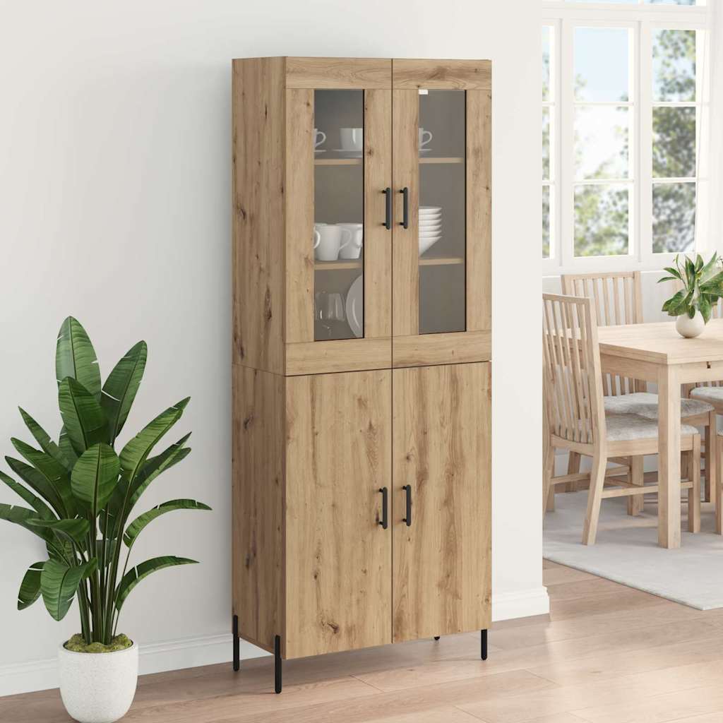 Høyskap Artisan Eik 69,5 x 34 x 180 cm Konstruert tre