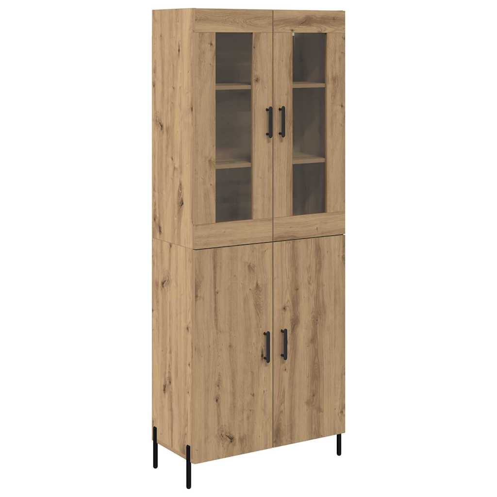 Høyskap Artisan Eik 69,5 x 34 x 180 cm Konstruert tre