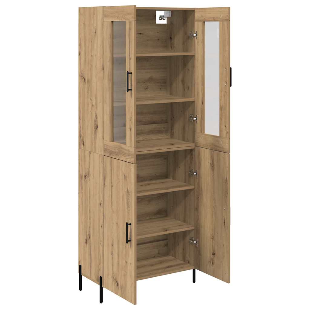 Høyskap Artisan Eik 69,5 x 34 x 180 cm Konstruert tre