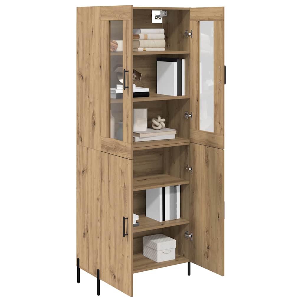 Høyskap Artisan Eik 69,5 x 34 x 180 cm Konstruert tre