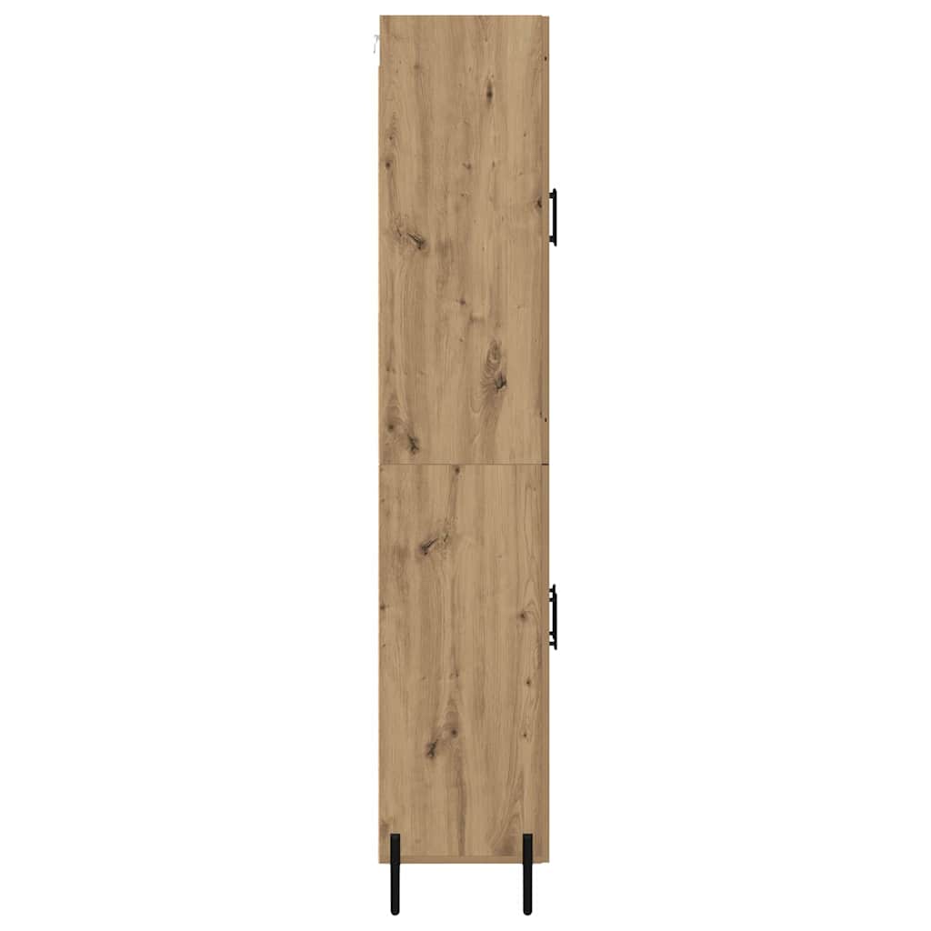 Høyskap Artisan Eik 69,5 x 34 x 180 cm Konstruert tre