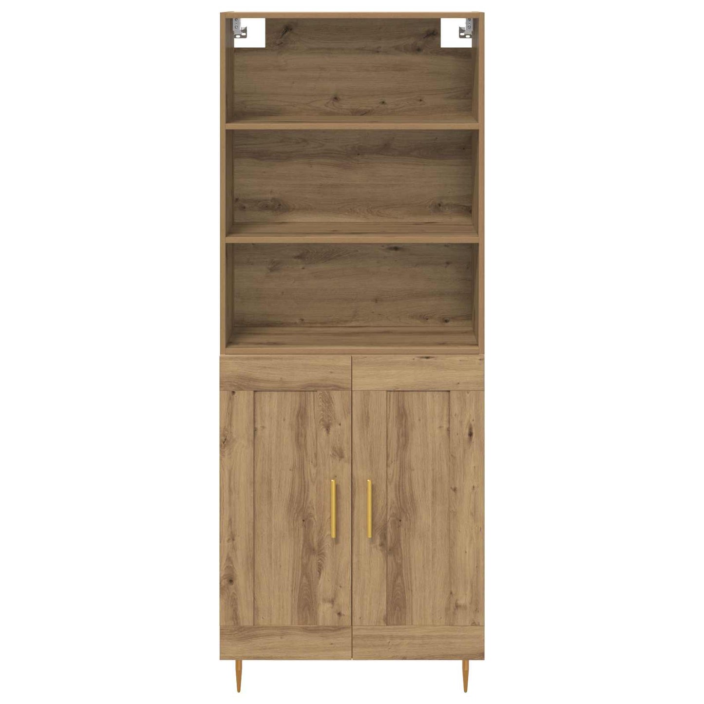 Høyskap Artisan Eik 69,5 x 34 x 180 cm Konstruert tre