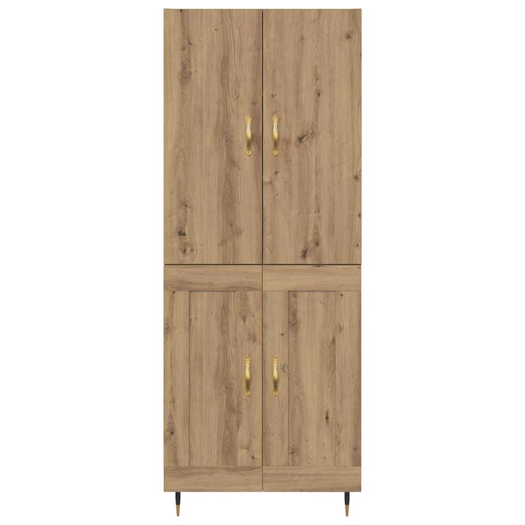 Høyskap Artisan Eik 69,5 x 34 x 180 cm Konstruert tre