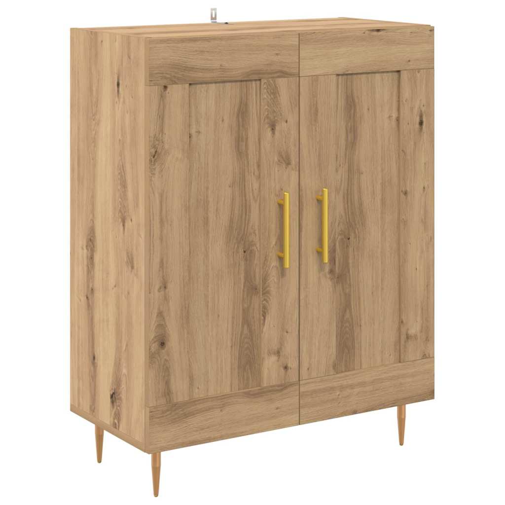 Høyskap 2 pcs Artisan Eik 69,5 x 34 x 180 cm Konstruert tre