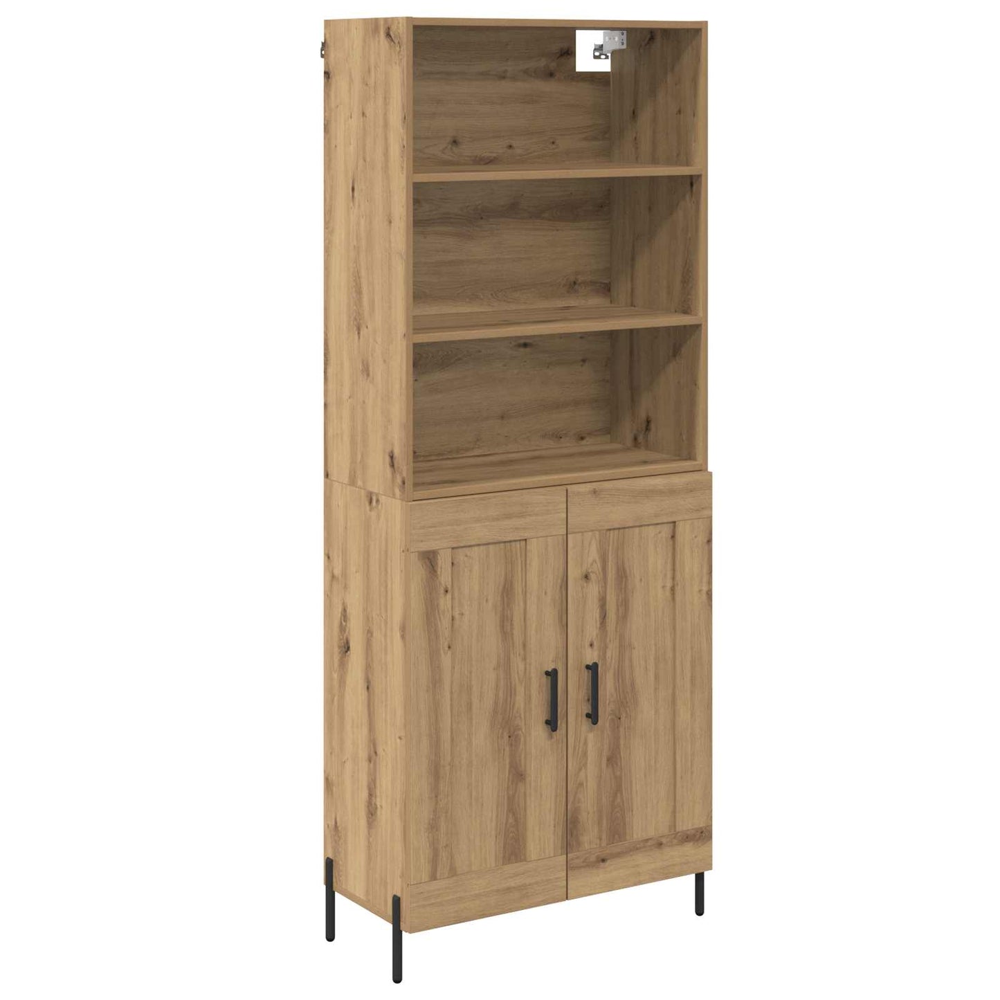 Høyskap Artisan Eik 69,5 x 32,5 x 180 cm Konstruert tre