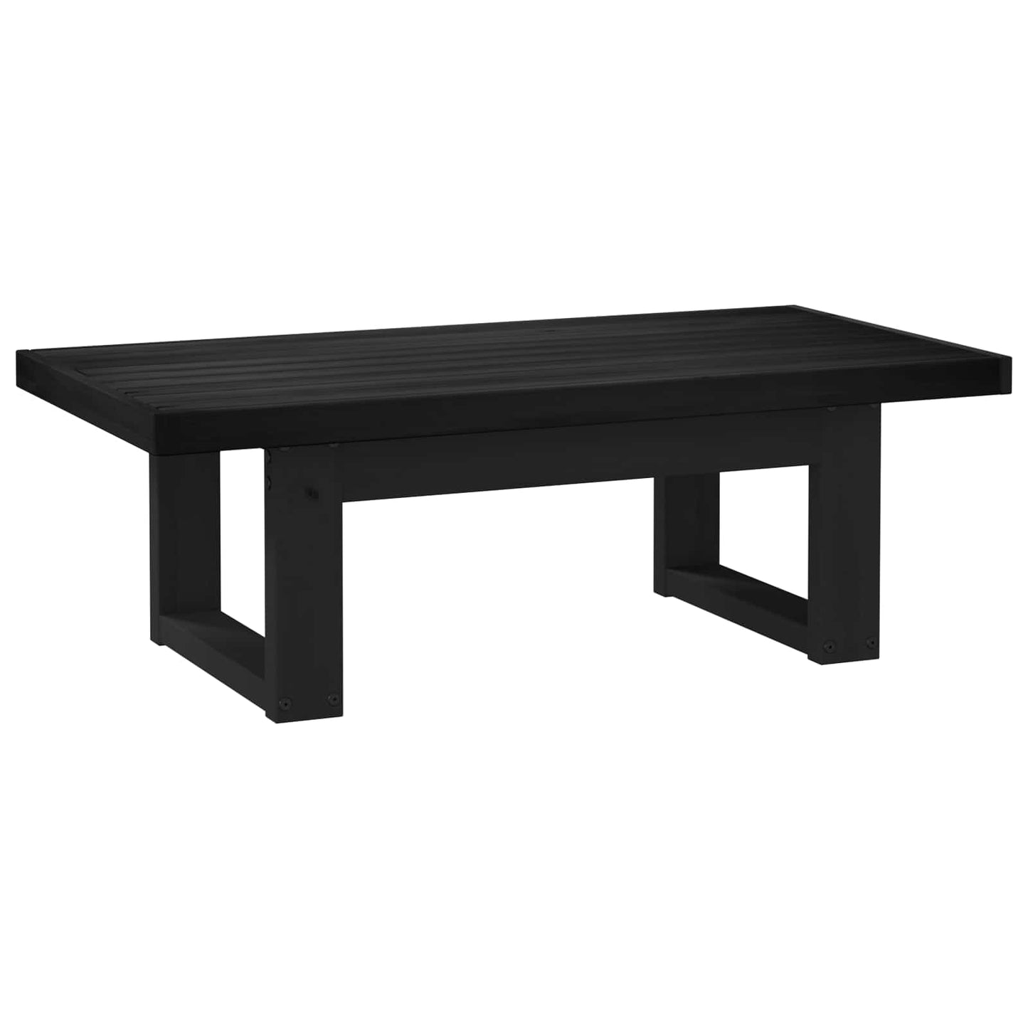 Kaffebord NOAIN Svart 119 x 60 x 40 cm Heltre furu