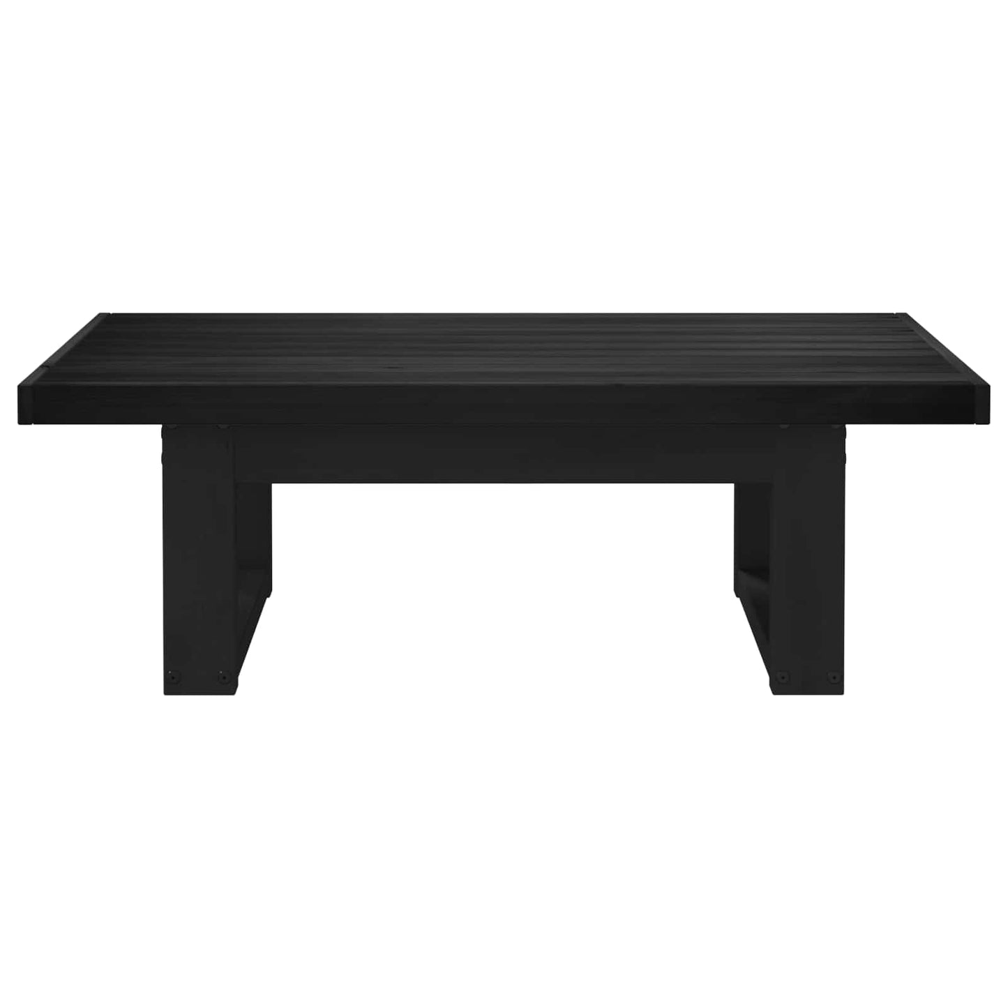 Kaffebord NOAIN Svart 119 x 60 x 40 cm Heltre furu